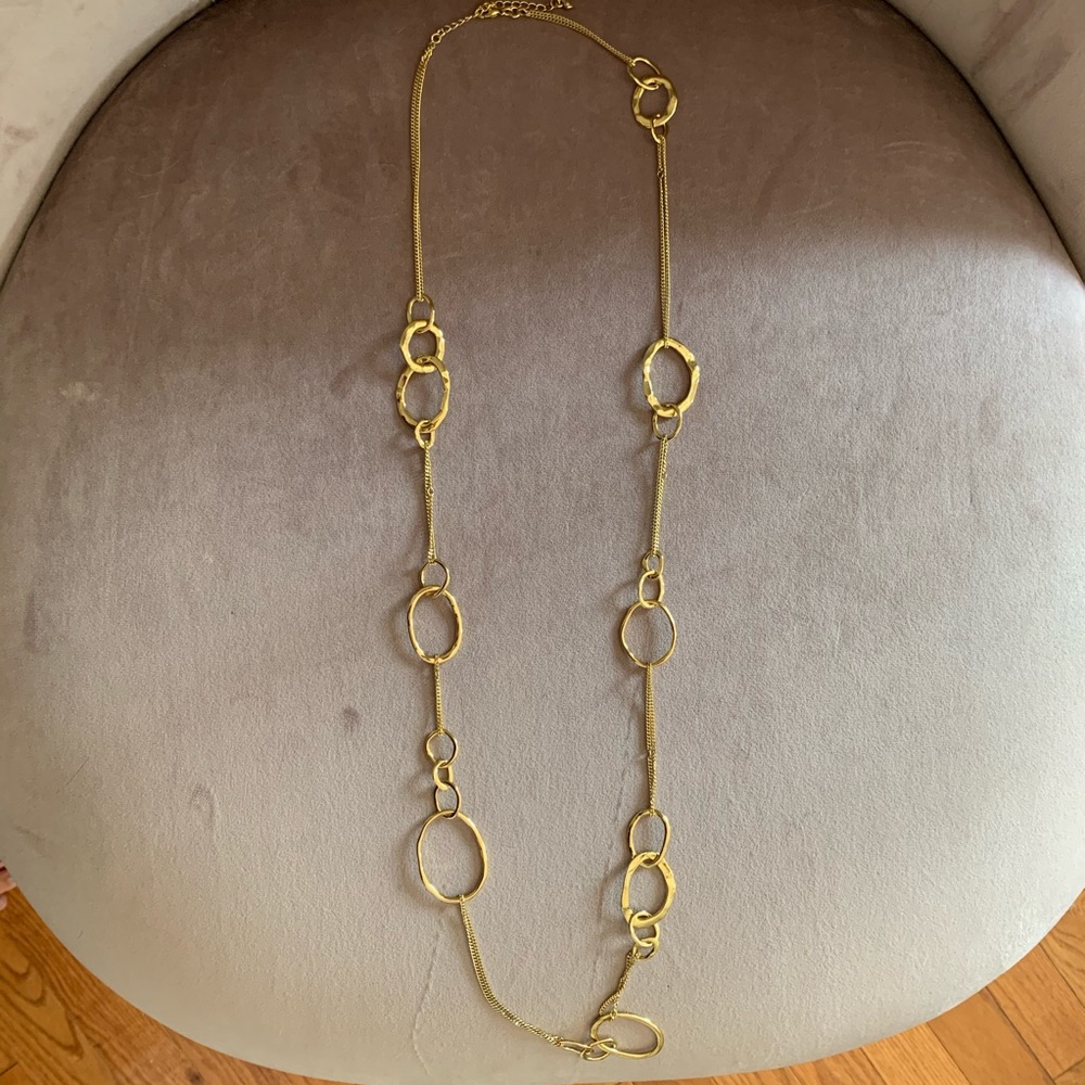 Chloe + Isabel gold chain adjustable necklace